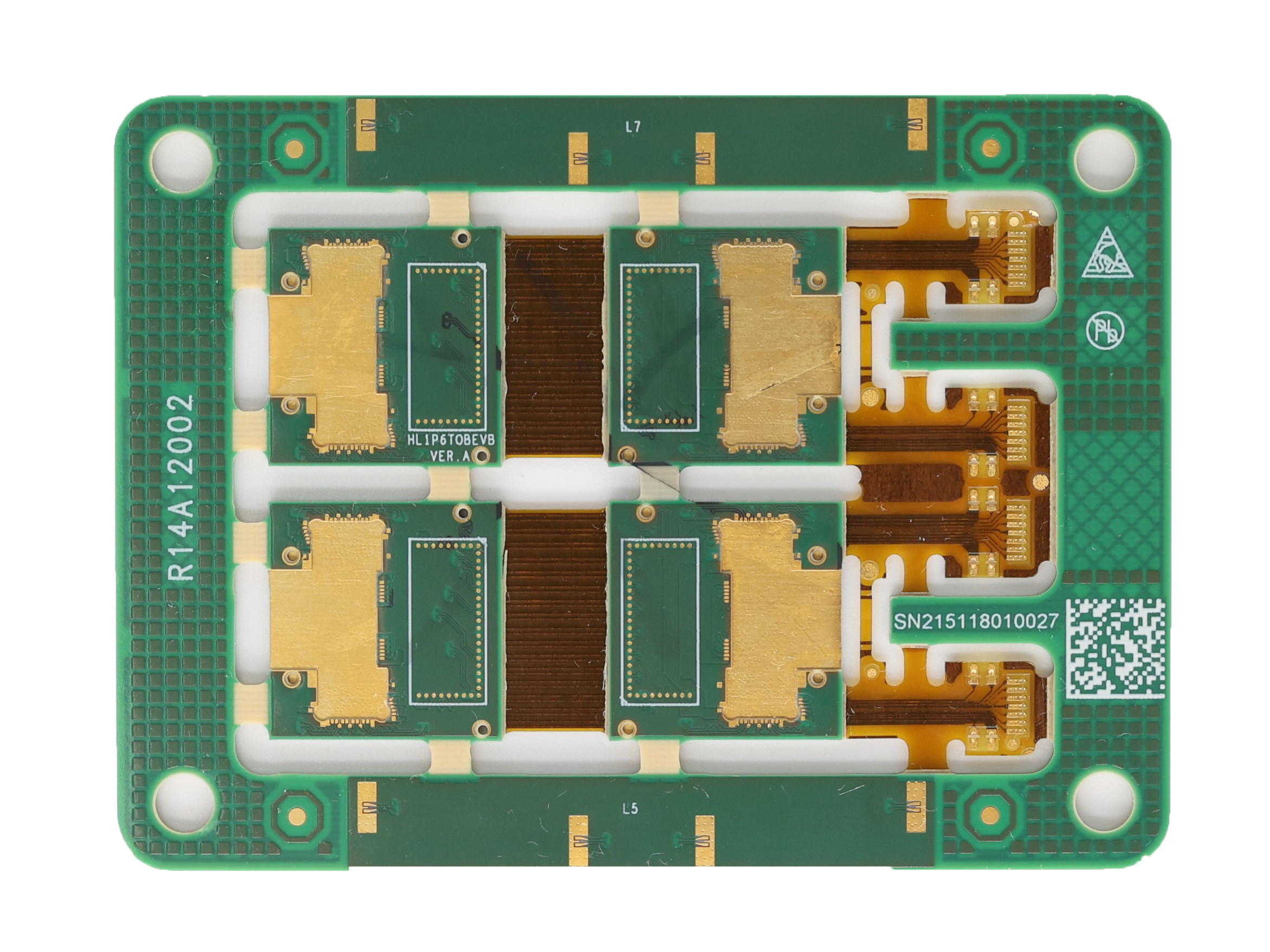 14 Layers Rigid-Flex board for Sensor