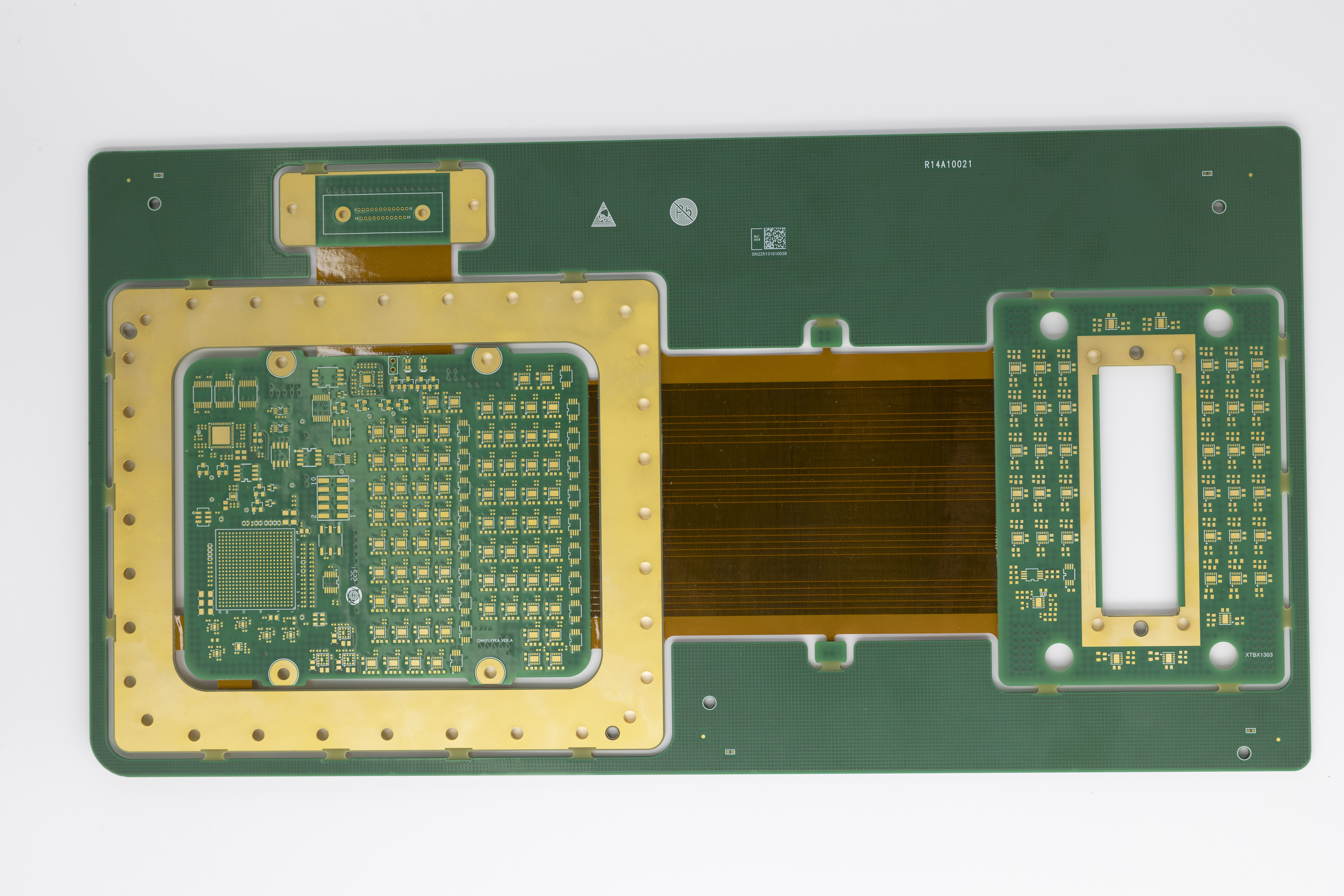 14 Layers Rigid-Flex POFV board